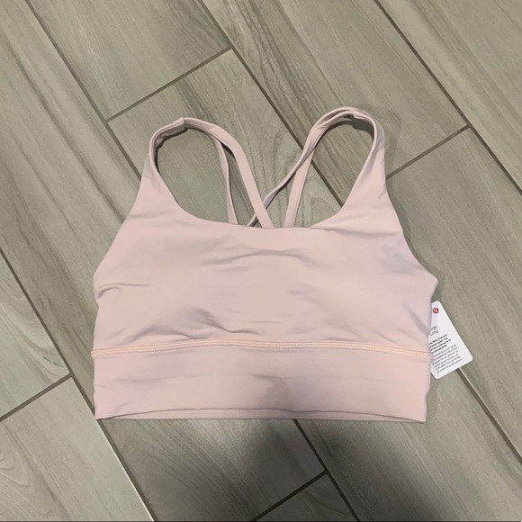 Lululemon Energy Bra Long Line * Feather Pink - Picture 5 of 5